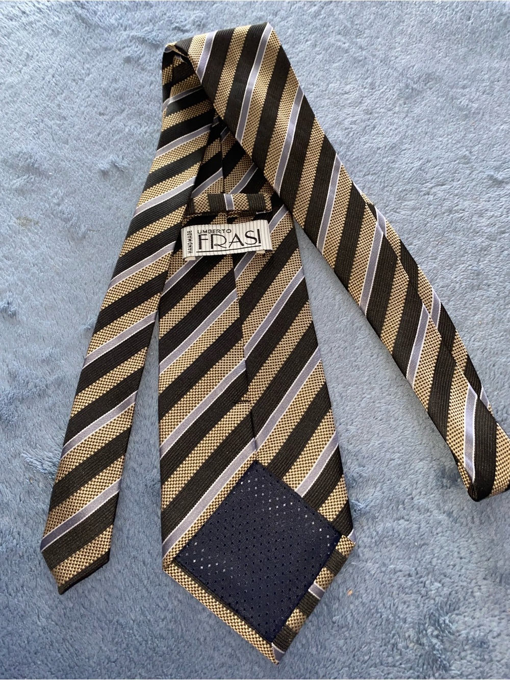 Men's Assorted Brown and Neutral Patterned Ties - Pack of 4, Vintage Classic - Picture 9 of 13